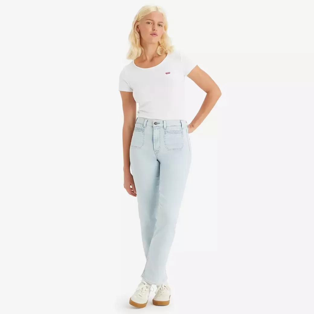 Levi's 724 High Rise Tailored-Jeans Fashion