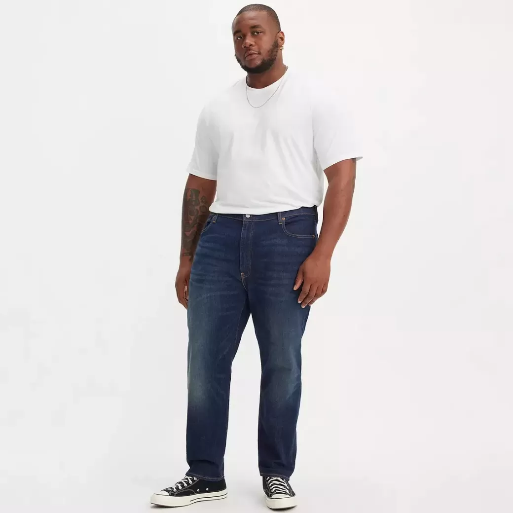 Levi's Avsmalnande 502 Jeans (Stor Och Lang) Fashion