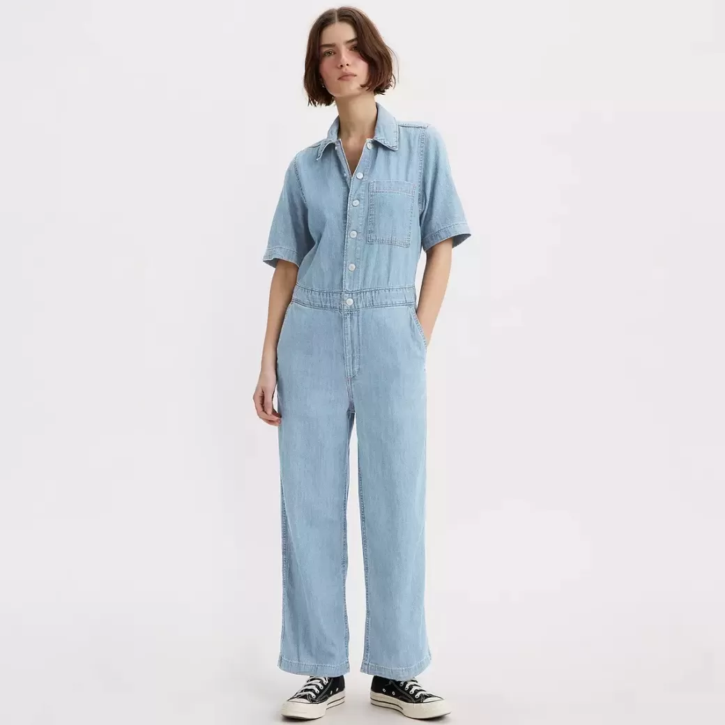 Levi's Heritage Jumpsuit Med Kort Arm Cheap