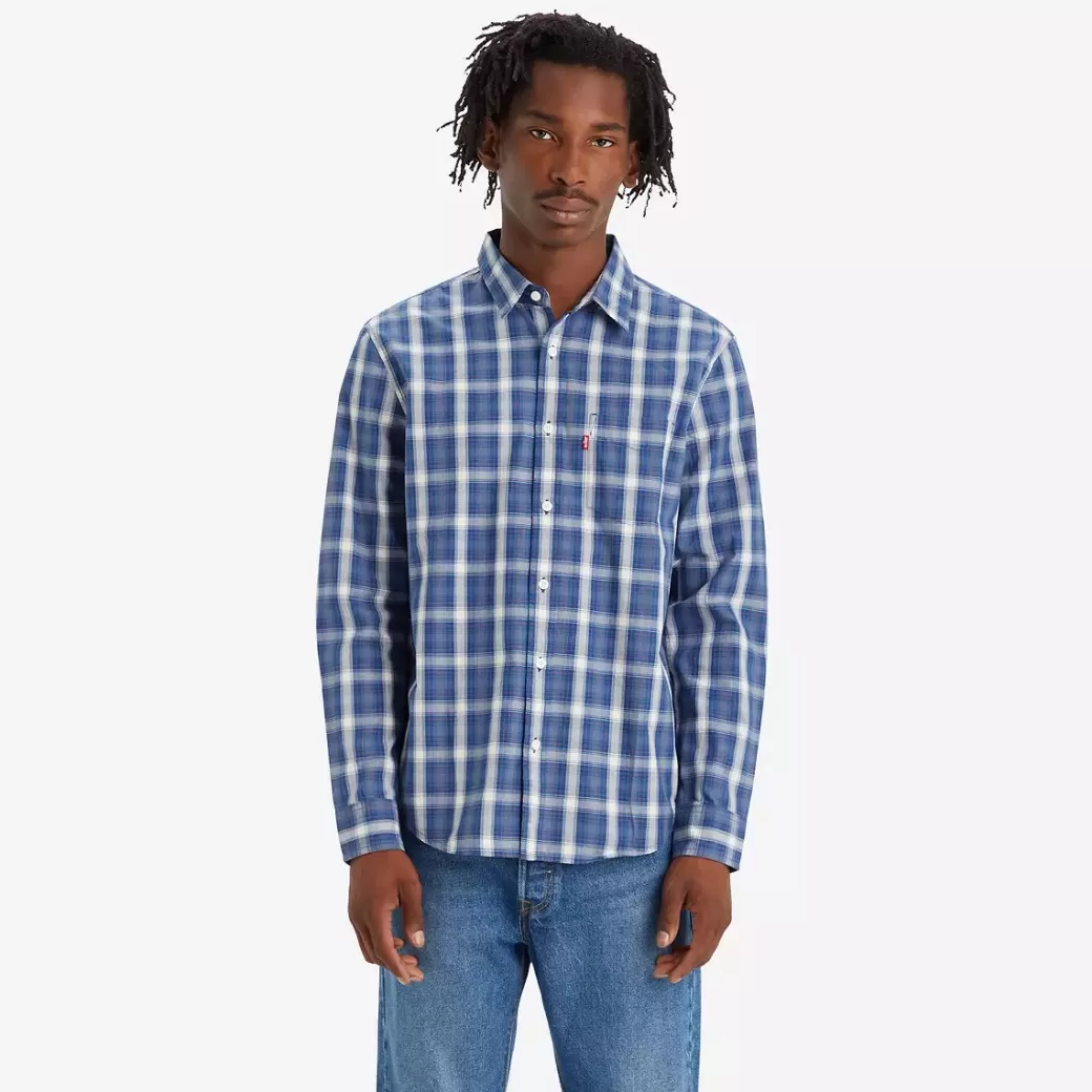 Levi's Klassisk Skjorta I Normal Passform Med En Ficka Online