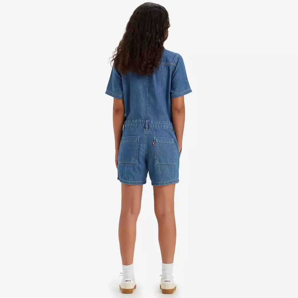 Levi's Kortarmad Heritage Jumpsuit Sale