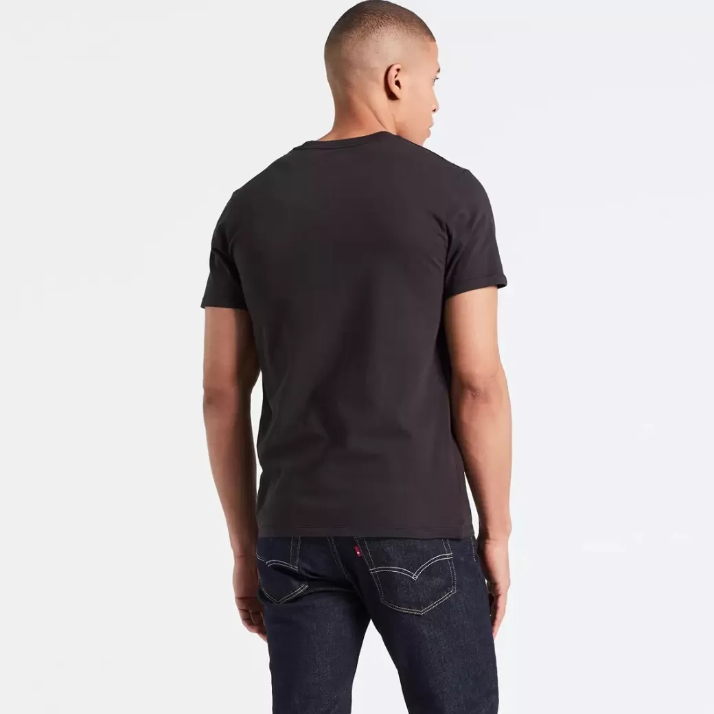 Levi's Original Housemark T-Shirt (Stor Och Lang) New