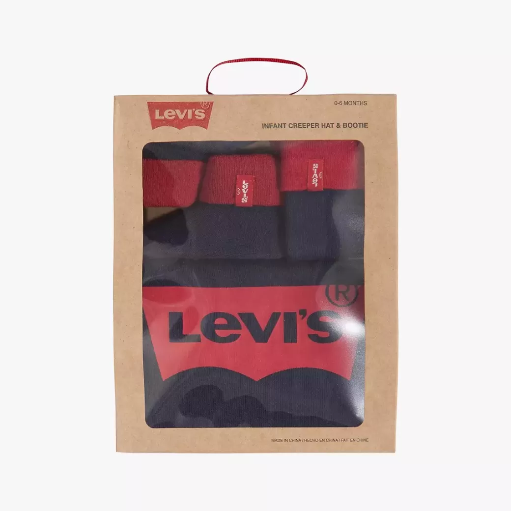 Levi's Set Med Sparkdrakt Och Skor For Bebisar 3 Delar Sale