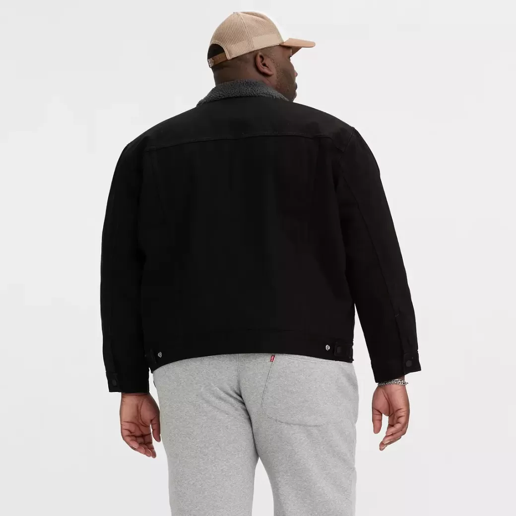 Levi's Sherpa Truckerjacka (Big & Tall) Sale