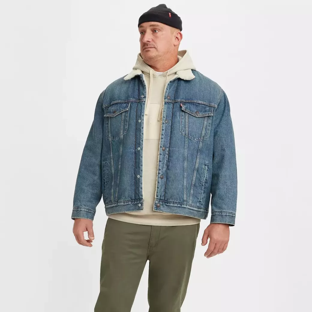 Levi's Sherpa-Truckerjacka (Big & Tall) Best