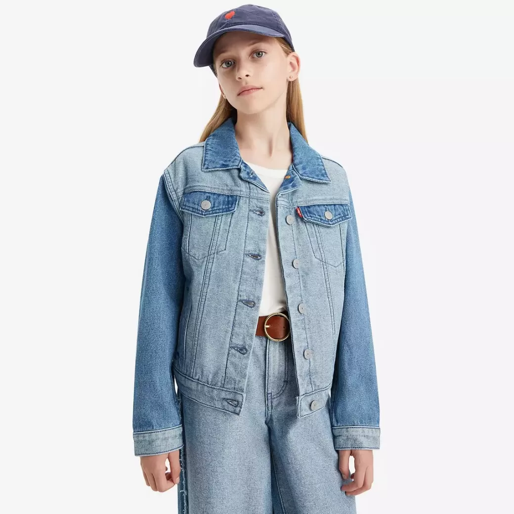 Levi's Teenager Inside Out Overdimensionerad Truckerjacka Flash Sale